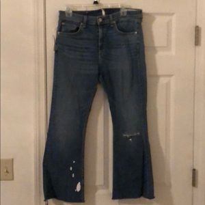 Rag & Bone crop Jeans Size 32 NWT